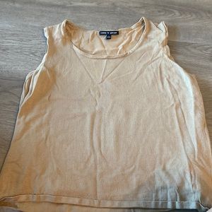 Size XL Tan tank top